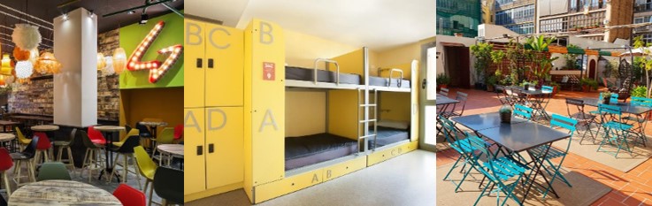 auberge jeunesse Barcelone branchee stylee
